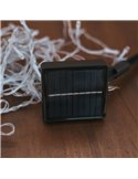 Guirnalda LED solar para exterior LUCEO 10 metros, transparente, luz cálida - exterior