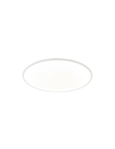 Plafón Slim LED blanco ultrafino 24W 5000K 2200Lm Ø37cm