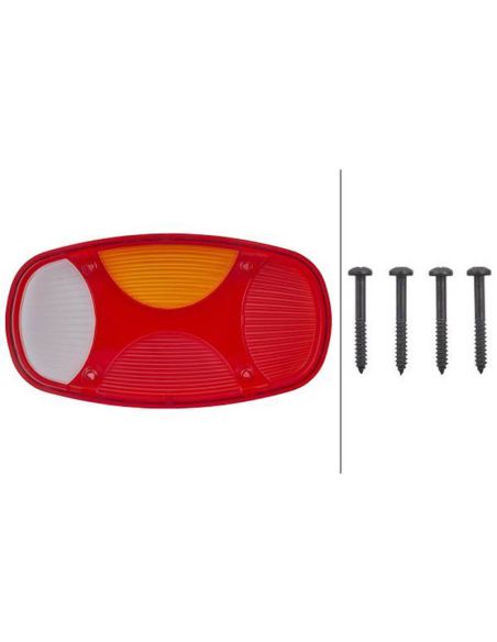 HELLA abat-jour - ECE | Compatible avec AMAZONE, CLAAS, DAF, JOHN DEERE, VOLVO, KRAMER, BUCHER 9EL 343 143-001