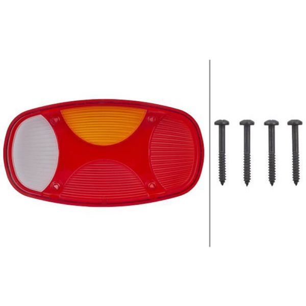 Tulipa HELLA - ECE | Compatible con AMAZONE, CLAAS, DAF, JOHN DEERE, VOLVO, KRAMER, BUCHER 9EL 343 143-001