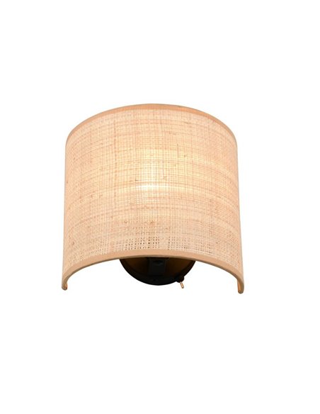 Aplique de Pared AIMEE Pantalla natural Bombilla excl. 1x E27 max. 10W IP20