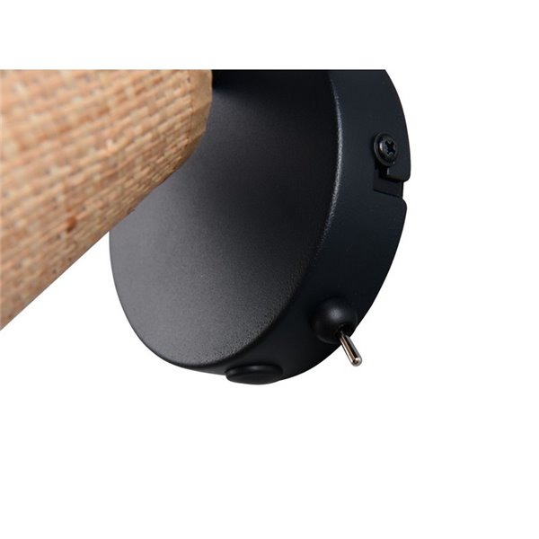 Foco de Techo o Pared AIMEE Pantalla Natural Bombilla excl. 1x E14 max. 10W IP20