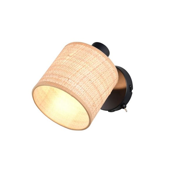 Foco de Techo o Pared AIMEE Pantalla Natural Bombilla excl. 1x E14 max. 10W IP20