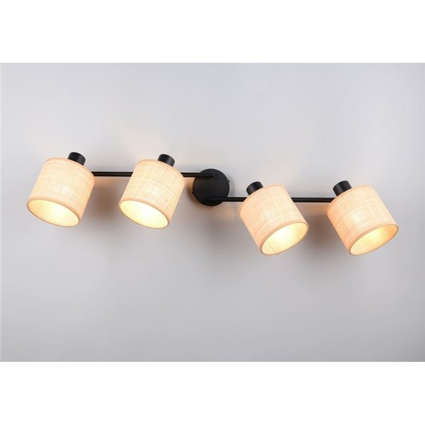 Regleta de Techo 4 Focos ajustables AIMEE Bombillas excl. 4x E14 max. 10W IP20