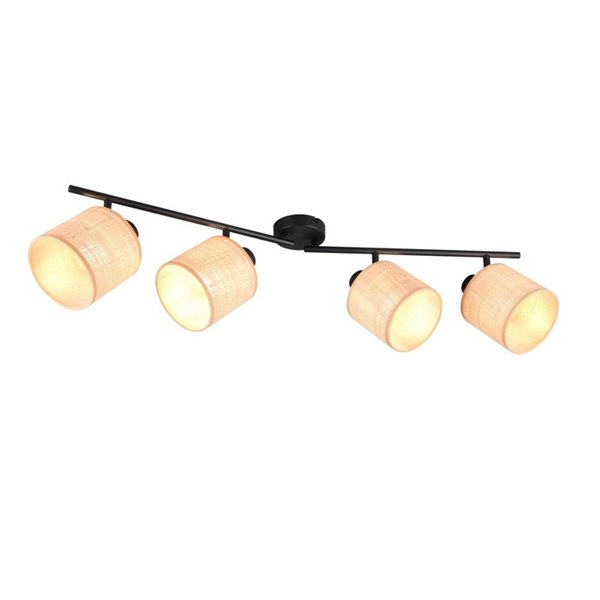 Regleta de Techo 4 Focos ajustables AIMEE Bombillas excl. 4x E14 max. 10W IP20