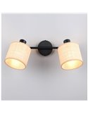 Regleta de Techo 2 Focos ajustables AIMEE Bombillas excl. 2x E14 max. 10W IP20
