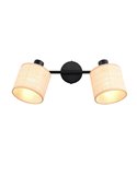 Regleta de Techo 2 Focos ajustables AIMEE Bombillas excl. 2x E14 max. 10W IP20