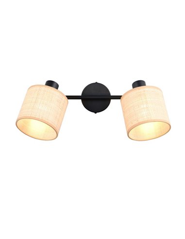 Regleta de Techo 2 Focos ajustables AIMEE Bombillas excl. 2x E14 max. 10W IP20