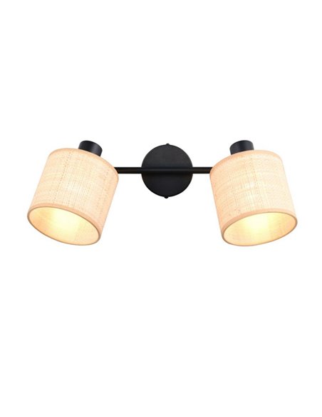 Regleta de Techo 2 Focos ajustables AIMEE Bombillas excl. 2x E14 max. 10W IP20