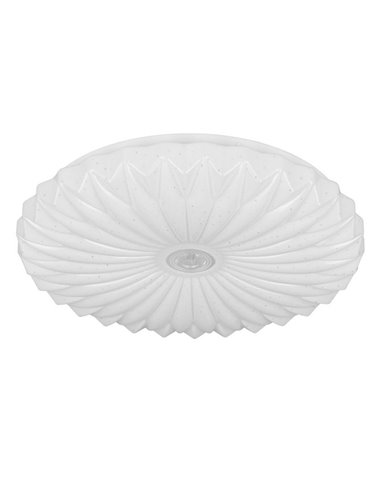 Luz de teto LED regulável, função de memória 18W 1900Lm 2700-6000K efeito estrela