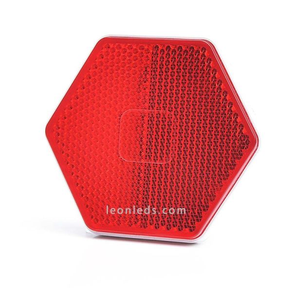 Réflecteur Adhésif Hexagonal 3 Couleurs Blanc Orange et Rouge par Was | leonleds