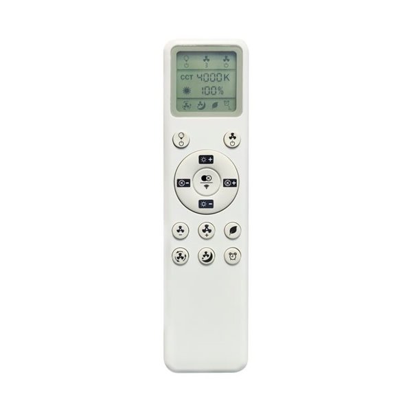 Ventilador de techo LED UP DOWN 35W, con 2 luminarias 45W, blanco, CCT 2700K-5000K, Ø122cm