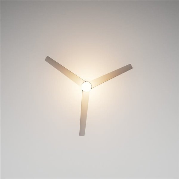 Ventilador de techo LED UP DOWN 35W, con 2 luminarias 45W, blanco, CCT 2700K-5000K, Ø122cm