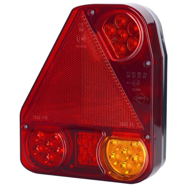 Piloto Trasero LED con triangulo Vertical 12V 24V LZD 776