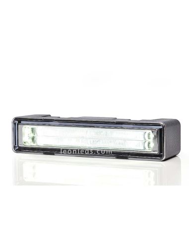 Luz diurna LED 12/24V de Was homologado con soporte de sujección | LeonLeds