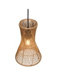 Lámpara de Techo BIJOU 1 Pantalla de Papel Trenzado y Altura ajustable Bombilla excl. 1x E27 max. 10W IP20