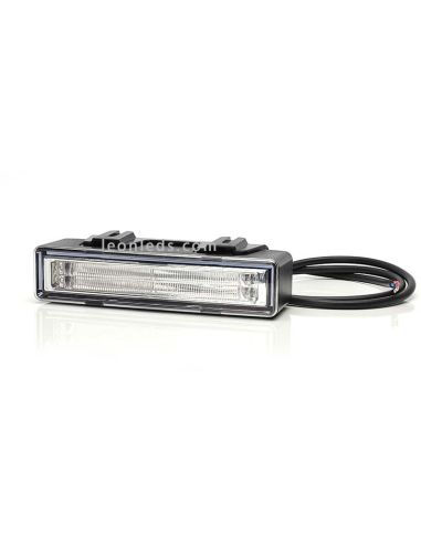 Luz diurna LED 12/24V de Was homologado con soporte de sujección | LeonLeds