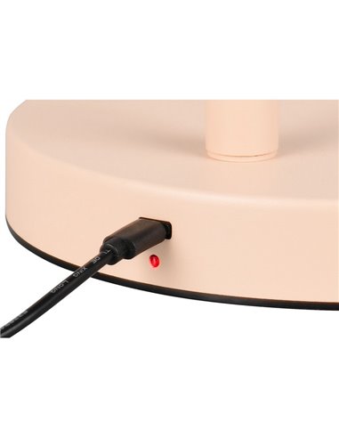 Lámpara de pie LED moderna BLAKE Función Táctil 4 niveles y Batería Recargable 4,5W 350lm 3000K IP20