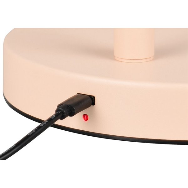 BLAKE Luminária de chão LED moderna com função de toque, 4 níveis e bateria recarregável, 4,5 W, 350 lm, 3000 K, IP20