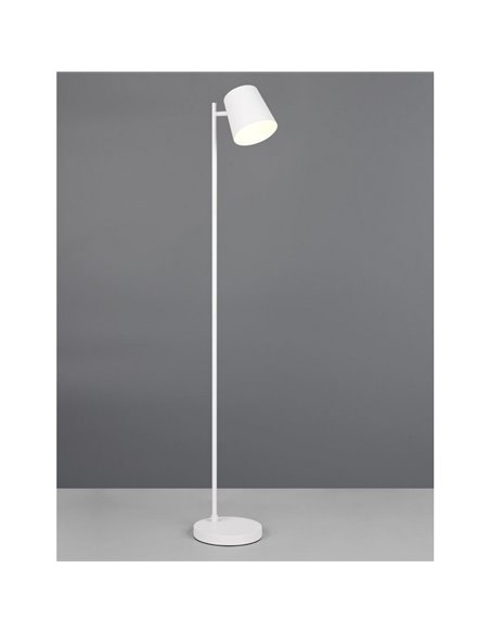 Lámpara de pie Regulable BLAKE LED 4,5W 350lm 3000K Recargable USB IP20 Blanco