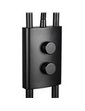Lámpara de pie Brazo ajustable LED CHRIS con 2 Interruptores Regulable 18W/3,8W 3000K IP20 Negro