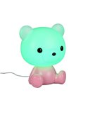 Lampe de table pour enfants CUTIE avec interrupteur intégré et changement de couleur RVB 3W 3000K Rose