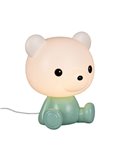 Lampe de table LED CUTIE pour enfants rechargeable par USB RVB à changement de couleur 3 W 3000 K Vert
