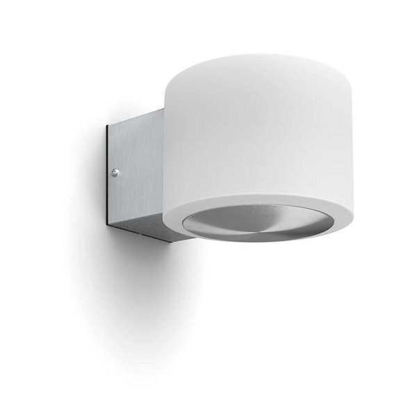 Aplique LED de acero inoxidable de exterior OTIS, ultraeficiente, 4.3W 800Lm, 2700K