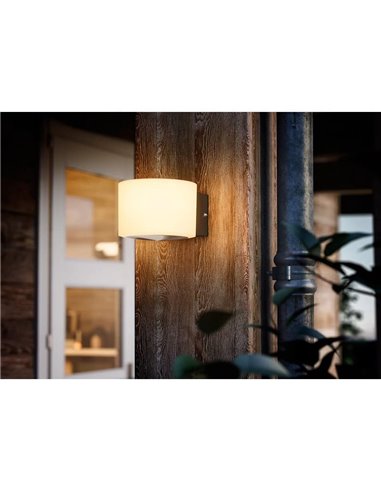 Aplique LED de acero inoxidable de exterior OTIS, ultraeficiente, 4.3W 800Lm, 2700K