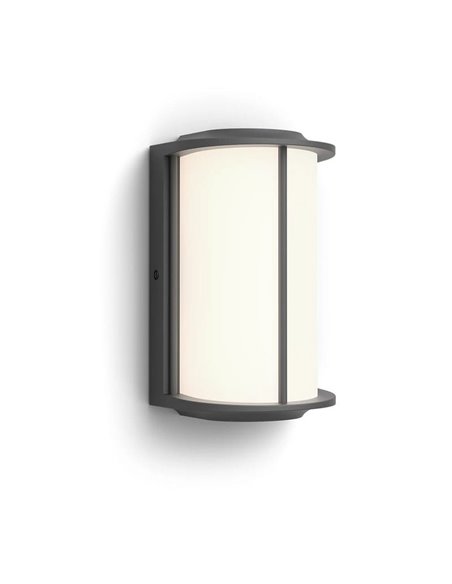 Aplique de exterior LED REESE, ultraeficiente, antracita 4,3W 800Lm, 2700K