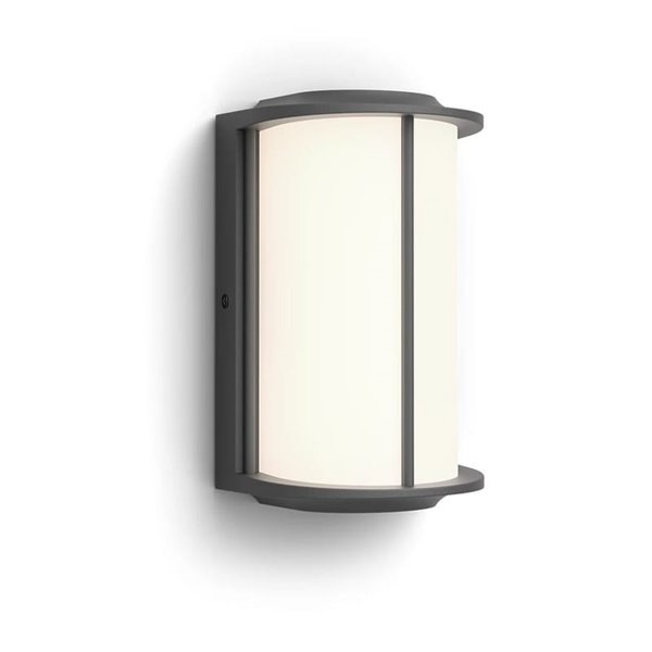 Aplique de exterior LED REESE, ultraeficiente, antracita 4,3W 800Lm, 2700K