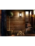 Aplique de exterior LED REESE, ultraeficiente, antracita 4,3W 800Lm, 2700K