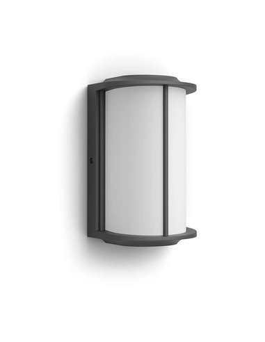 Aplique de exterior LED REESE, ultraeficiente, antracita 4,3W 800Lm, 2700K