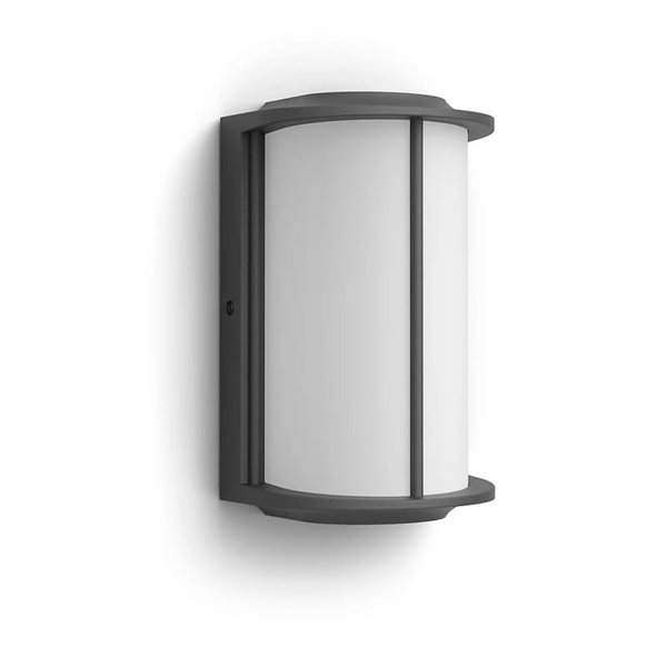 Aplique de exterior LED REESE, ultraeficiente, antracita 4,3W 800Lm, 2700K