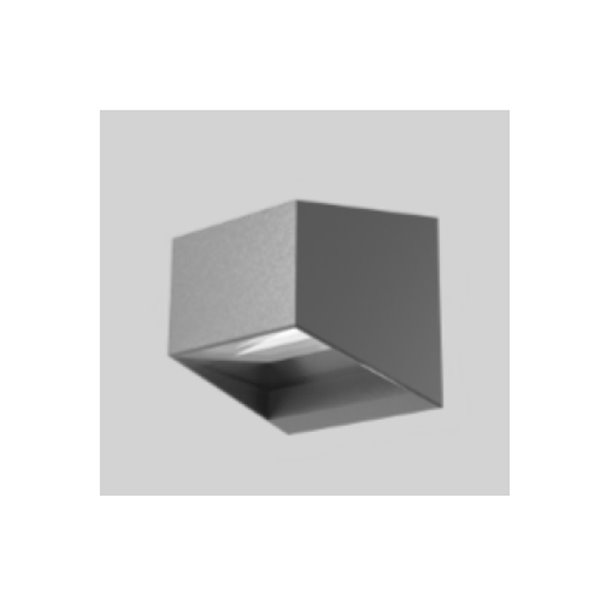 Aplique LED de pared exterior con 2 luces ALIX, ultraeficiente 4.3W 2700K