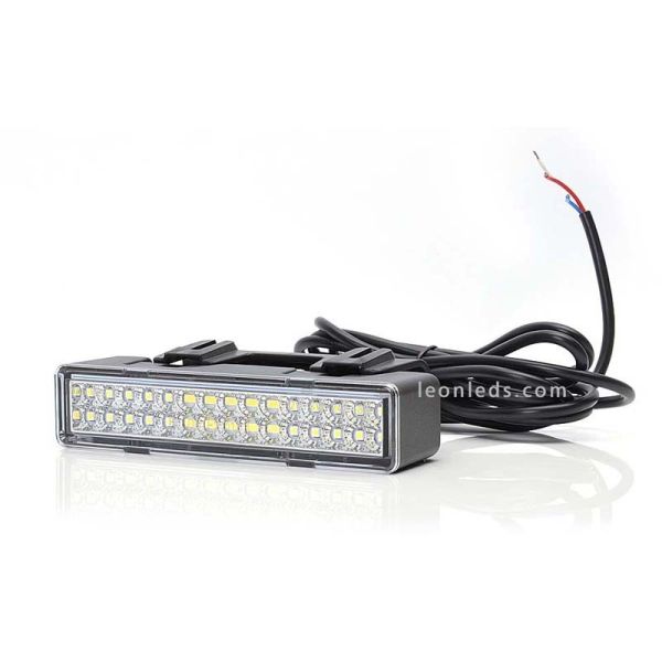 Luz diurna homologada LED 12/24V de Was 30 Leds para vehículos baratas| LeonLeds