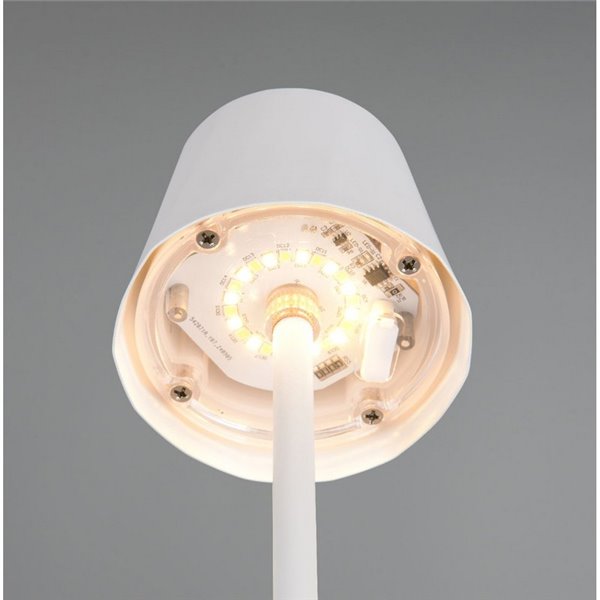 Lámpara de Sobremesa LED Recargable DIAZ USB-C Luz regulable 1,6W 160lm 2700 - 6500K IP44