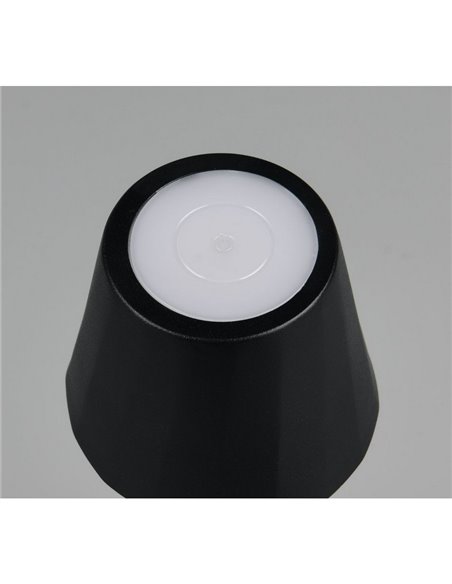 Lampe de table LED rechargeable USB-C DIAZ à intensité variable 1,6 W 160 lm 2700 - 6500 K IP44
