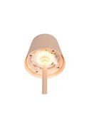 Lampe de table LED rechargeable USB-C DIAZ à intensité variable 1,6 W 160 lm 2700 - 6500 K IP44