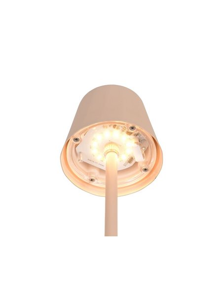 DIAZ USB-C Lâmpada de mesa LED recarregável Luz regulável 1,6 W 160lm 2700 - 6500 K IP44
