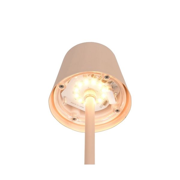 DIAZ USB-C Lâmpada de mesa LED recarregável Luz regulável 1,6 W 160lm 2700 - 6500 K IP44