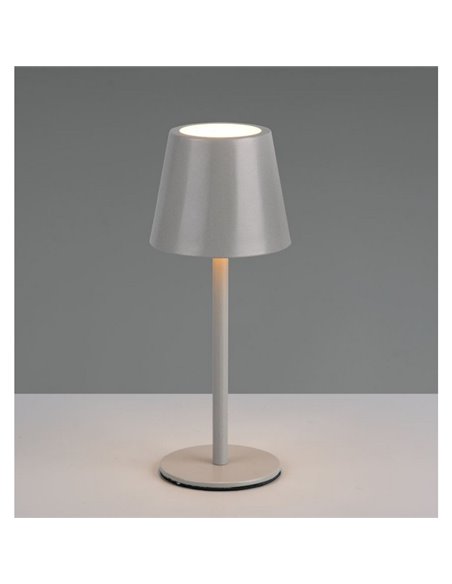 Lámpara de Sobremesa LED Recargable DIAZ USB-C Luz regulable 1,6W 160lm 2700 - 6500K IP44