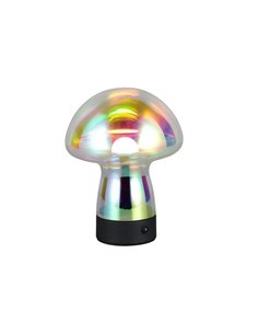 Lámpara de mesa LED con carga USB estilo seta DOOLEY 3 intensidades 1,5W 140lm 3000K IP20