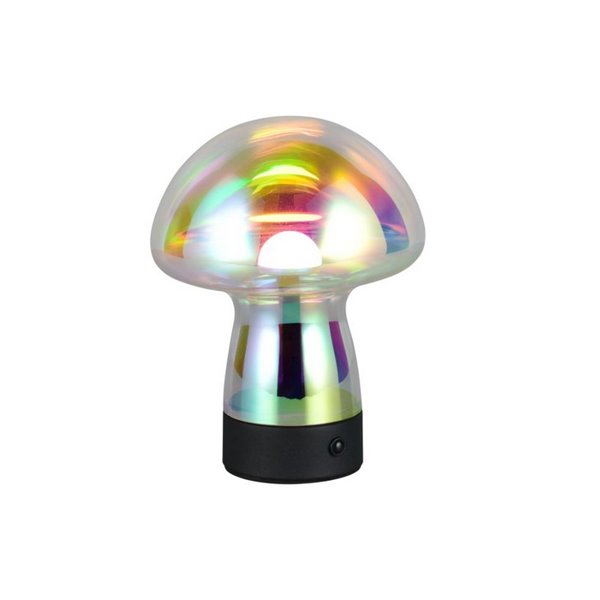 Lámpara de mesa LED con carga USB estilo seta DOOLEY 3 intensidades 1,5W 140lm 3000K IP20