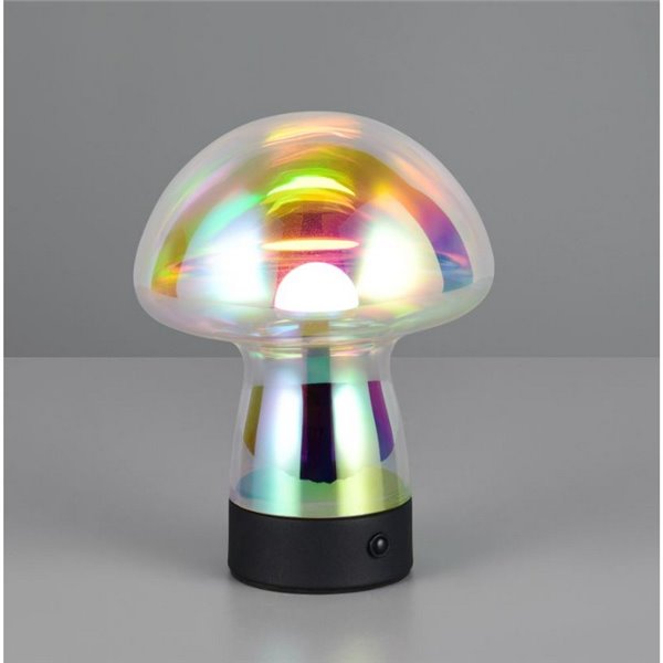 Lámpara de mesa LED con carga USB estilo seta DOOLEY 3 intensidades 1,5W 140lm 3000K IP20