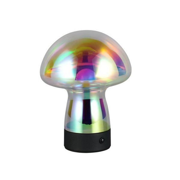 Lámpara de mesa LED con carga USB estilo seta DOOLEY 3 intensidades 1,5W 140lm 3000K IP20