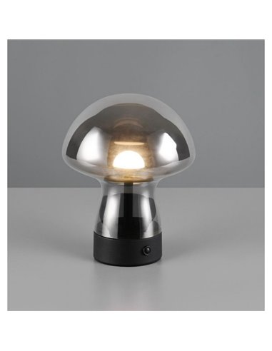 Lámpara de sobremesa LED DOOLEY táctil con 3 intensidades y recargable con USB 1,5W 140lm 3000K IP20