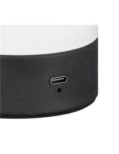 Lámpara de sobremesa LED con interruptor táctil y recargable USB DOOLEY 1,5W 140lm 3000K IP20