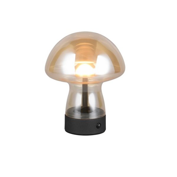 Lámpara de mesa LED con carga USB DOOLEY interruptor con 3 intensidades 1,5W 140lm 3000K IP20