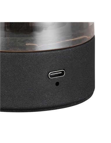Lámpara de mesa LED con carga USB DOOLEY interruptor con 3 intensidades 1,5W 140lm 3000K IP20